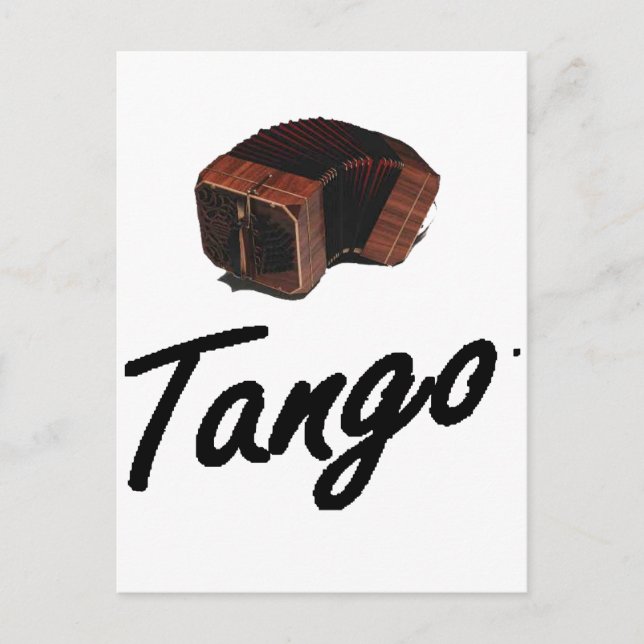 CARTE POSTALE TANGO (Devant)