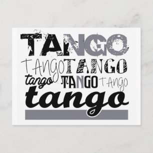 Carte Postale Tango