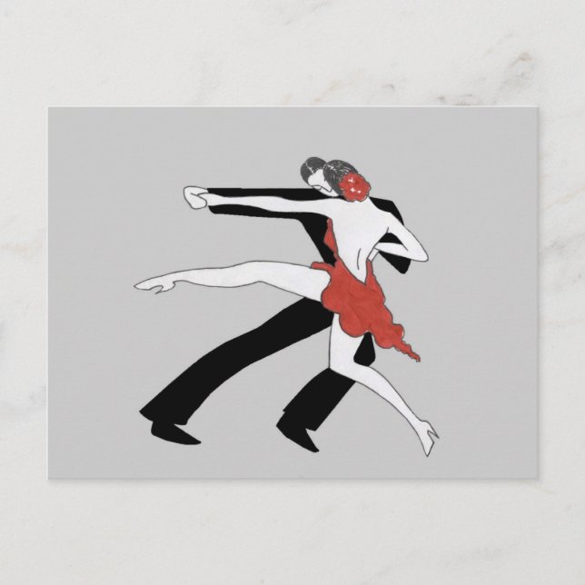 Carte Postale Tango d'années '20 (Devant)