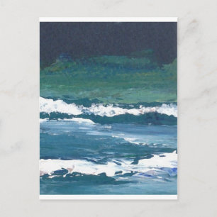 Carte Postale Tango de la mer Ocean Waves Beach Decor