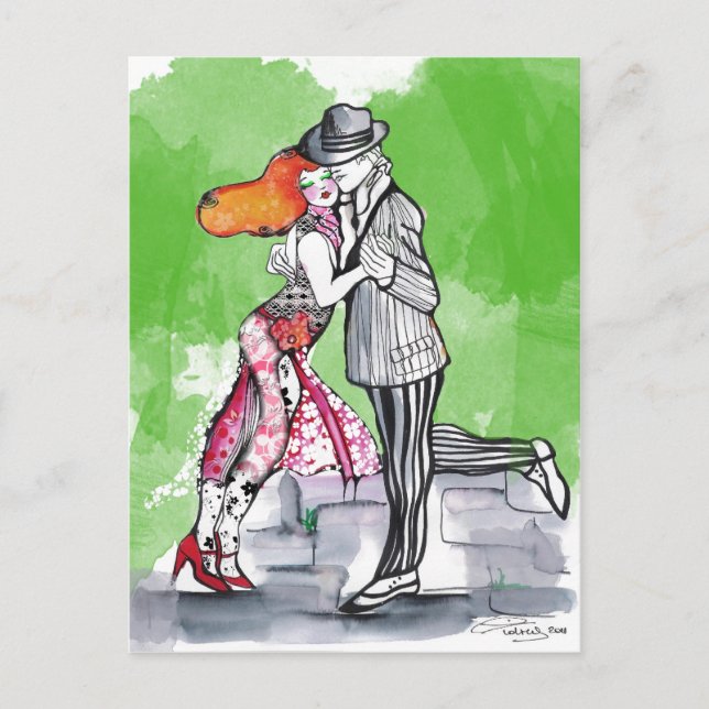 Carte Postale Tango de Southern Breezes (Devant)