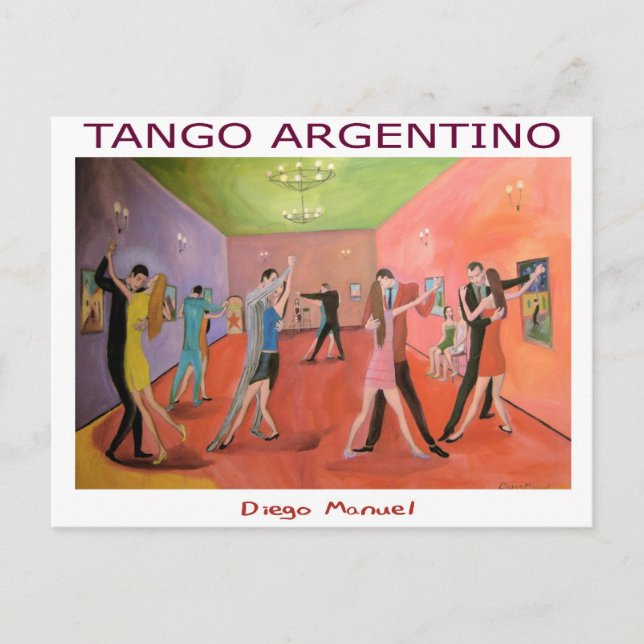 Carte Postale Tangueria 5 (Devant)