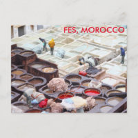 Tanneries Fès, Maroc
