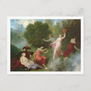 Carte Postale Tannhauser on the Venusberg, 1864