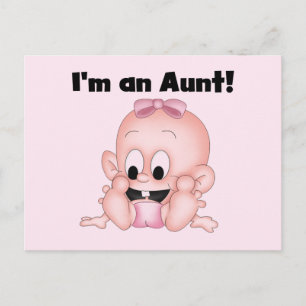 Carte Postale Tante de New Niece Tshirts et cadeaux