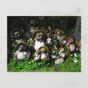 Carte Postale Tanuki
