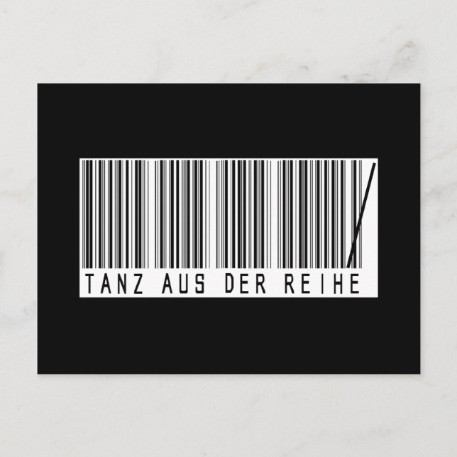 Carte Postale Tanz aus der Reihe (Devant)