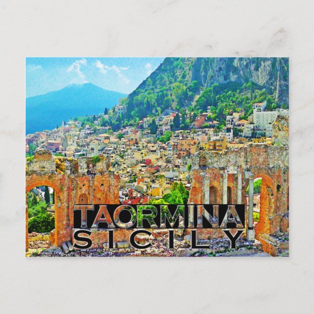 Carte Postale Taormina (Devant)