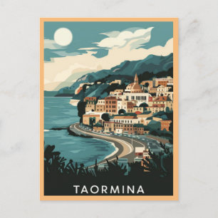 Carte Postale Taormina, Sicile