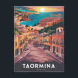 Carte Postale Taormina, Styliste Sicile Aquarelle Peinture<br><div class="desc">Taormina,  Styliste Sicile Aquarelle Peinture</div>