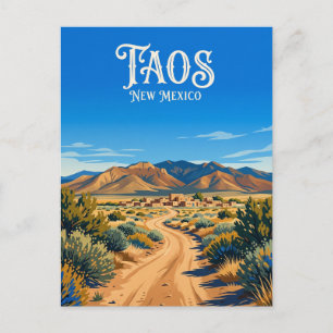 Carte Postale Taos États-Unis