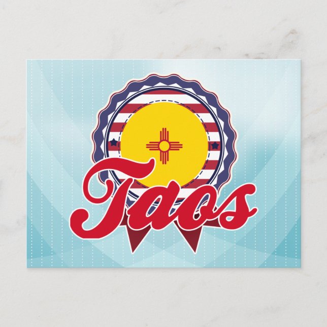 Carte Postale Taos, NM (Devant)