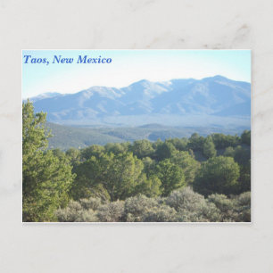 Carte Postale Taos, Nouveau-Mexique