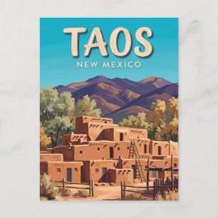 Carte Postale Taos Nouveau-Mexique