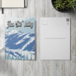 Carte Postale Taos Ski Valley Ski Area Winter Nouveau-Mexique Vi<br><div class="desc">Taos Ski Valley Design d'art hivernal présentant le paysage hivernal.</div>