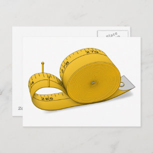 Carte Postale Tape Measure Snail