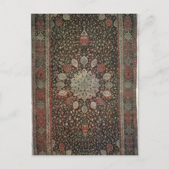 Carte Postale Tapis Ardabil fait pour la mosquée à Ardabil (Devant)