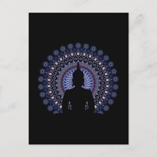 Carte Postale Tapis de Yoga (Devant)