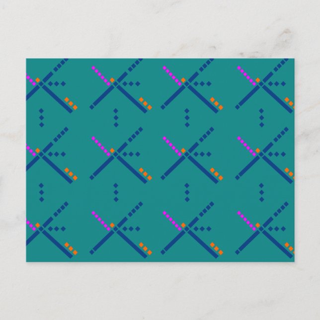 Carte Postale Tapis Portland PDX (Devant)