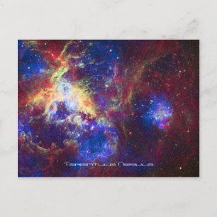 Carte Postale Tarantula Nebula Star Formant Gaz Cloud Sculpture