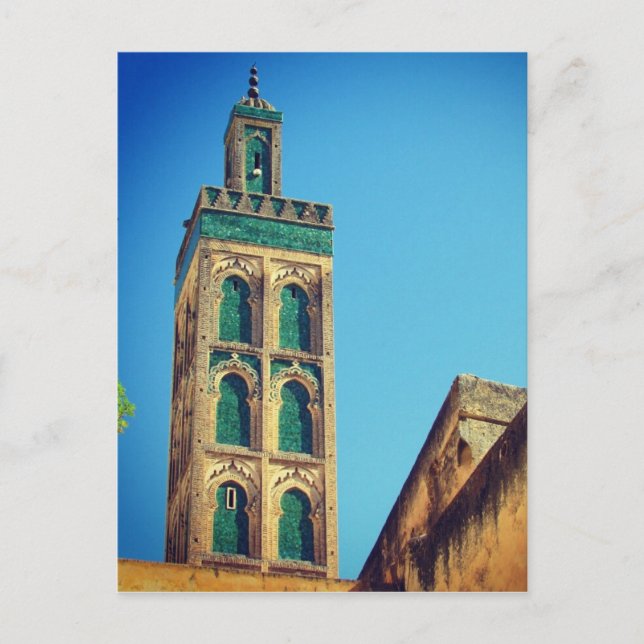 Carte Postale tarif minaret (Devant)