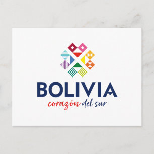 Carte Postale Tarjeta Postal Bolivie corazon del sur