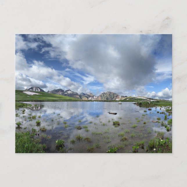 Carte Postale Tarn au-dessus du canyon d'Elk Creek sur la Div co (Devant)