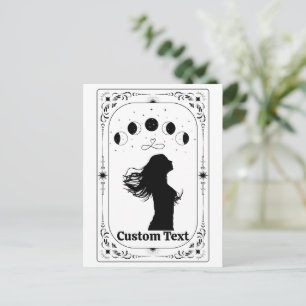 Carte Postale Tarot Céleste Astrologie Personnalisé Horoscope Ma