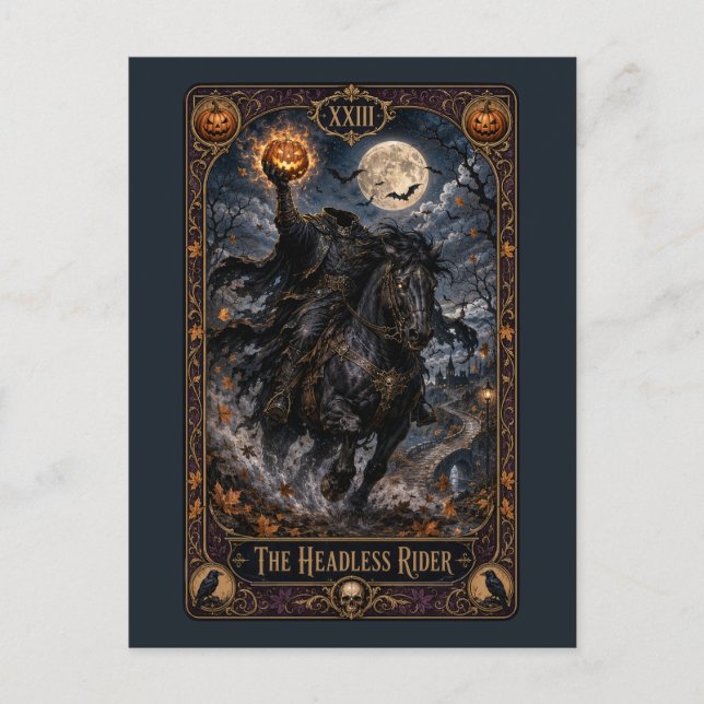 Carte Postale Tarot Épouvantable (Devant)