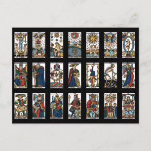 Carte Postale Tarot Major Arcana