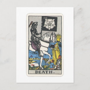 Carte Postale Tarot Tod Mort