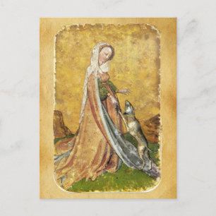 Carte Postale Tarots antiquaires /Cartes de cour allemandes/Dame