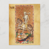 TAROTS DE RENAISSANCE ANTIQUE 13 / MORT