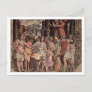 Carte Postale Tarquinius le Fiers fondateur du Temple de Jupite