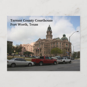 Carte postale Tarrant County Courthouse (Day)