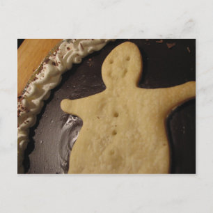 Carte Postale Tarte au chocolat