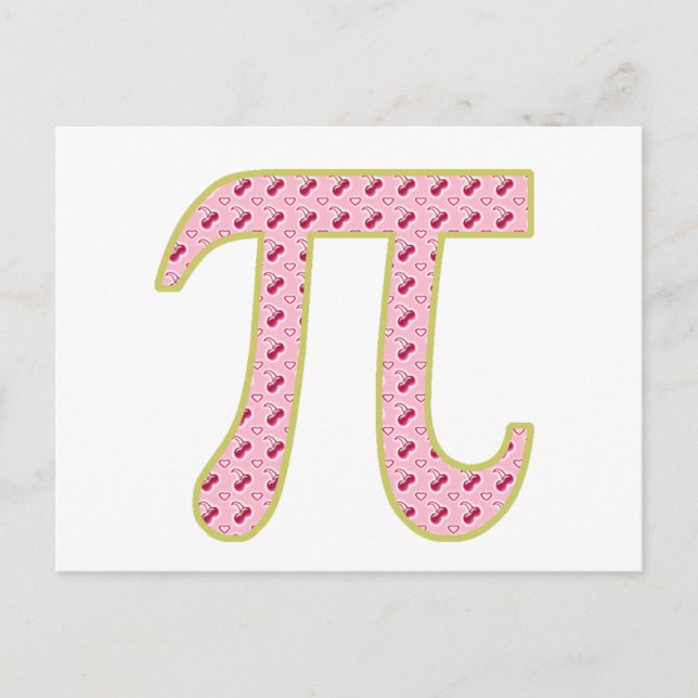 Carte Postale tarte aux cerises (Devant)
