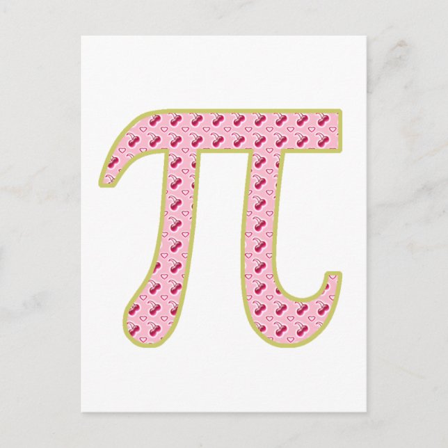 Carte Postale tarte aux cerises (Devant)