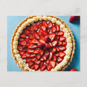 Carte Postale Tarte sucrée, Dessert, Post-croisement