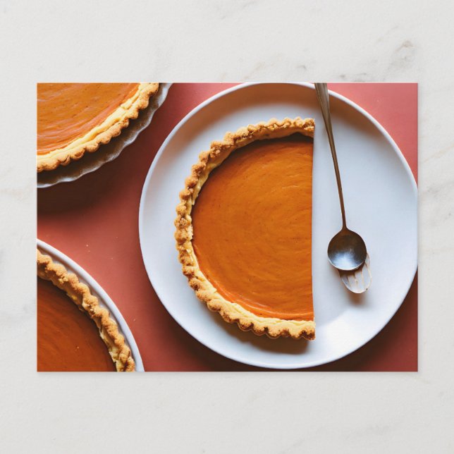 Carte Postale Tarte sucrée, Dessert, Post-croisement (Devant)