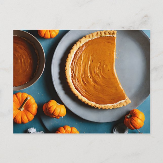 Carte Postale Tarte sucrée, Dessert, Post-croisement (Devant)