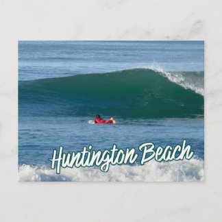 Carte Postale Tarzan The SurfMan Huntington Beach Surfing