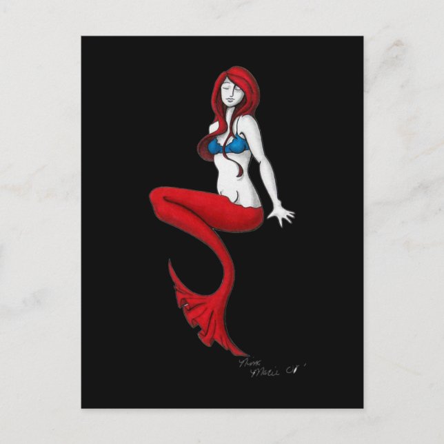 Carte Postale tatouage (Devant)