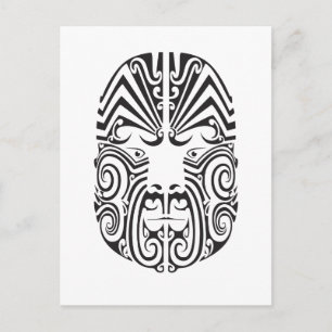 Carte Postale Tatouage tribal