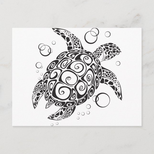 Carte Postale Tatouage triplé (Devant)