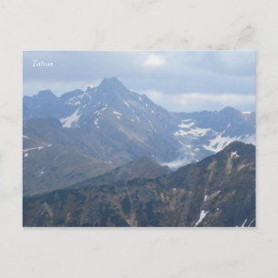 Carte Postale Tatras