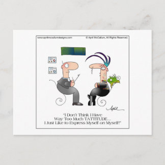 Carte postale TATTITUDE par April McCallum