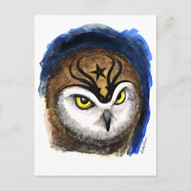 Carte Postale Tattoo Qui (Devant)