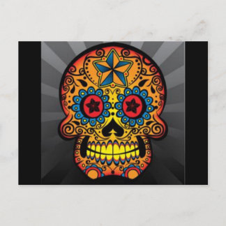 Carte Postale Tattoo Skull