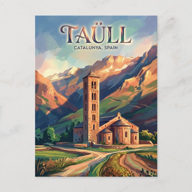 Carte Postale Taüll Espagne (Devant)